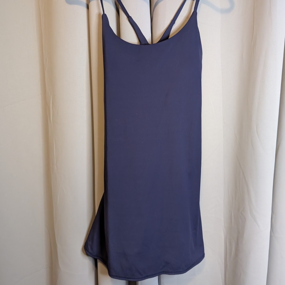 Halara Women's Navy Cloudful Crisscross Back Play It My Way Active Dress